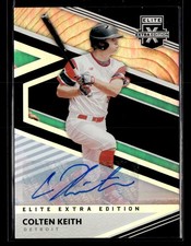 2020 Panini Elite Extra Edition #139 Colten Keith Signatures