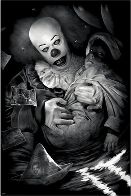 IT by Elvisdead poster Mondo Pennywise #/165 Stephen King
