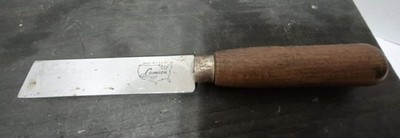 Vintage Lamson USA Since 1837 Wood Handle Knife Scraper Tool Approximately 7.5''