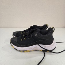 Under Armour Curry 3Z6 Youth Basketball Shoes Black Taxi Yellow 3025530-004 6.5Y