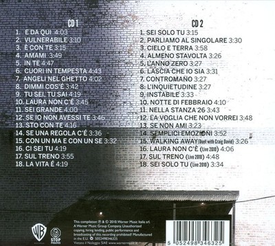 NEK NEK GREATEST HITS 1992-2010: E DA QUI NEW CD
