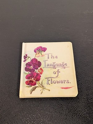 The Language of Flowers by Margaret Pickston HC Flower Meaning decorative Book