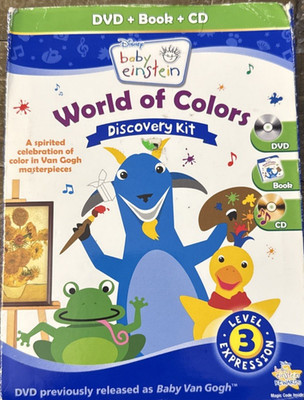 Baby Einstein World Of Colors DVD And Book-Very Rare