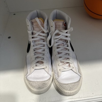 Nike Blazer Mid 77 Vintage - White Black - Men s 11