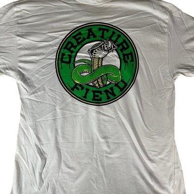 Creature skateboards tee size large