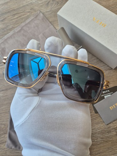 Dita LXN-EVO Sunglasses DTS403-A-02 White Gld -lens Dark Grey to Clear Gradient - Picture 2 of 8