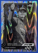 Lando Norris 2025 Topps Chrome Formula 1 F1 #131 B&W RayWave Refractor