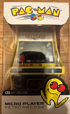 My Arcade Pac-Man Micro Player Pro Portable Retro Arcade-New in Box-B22