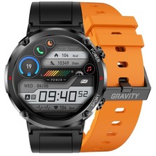 Smart Watch Gravity GT21-2 Pomara czowy Pasek Siliconowy Gravity