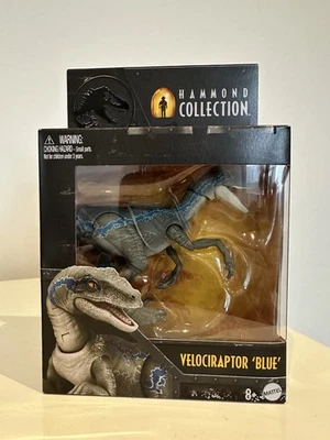 Jurassic World / Park Hammond Collection Velociraptor Blue - New Sealed - Mattel - Bild 1 von 4