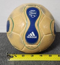 Rare Adidas Teamgeist Size 1 Mini Yellow Ball FIFA 2006 World Cup Ball Germany