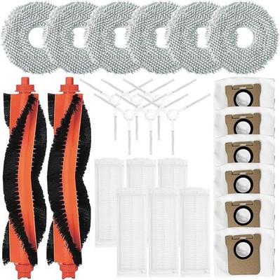 (26pcs) Accessories Kit Compatible for Xiaomi M30 pro Robot Vacuum Parts