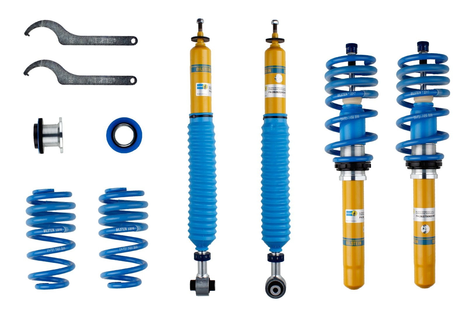 Bilstein B16 Coilovers Suspension for Audi A4 A5 S4 S5 B9 49mm Strut
