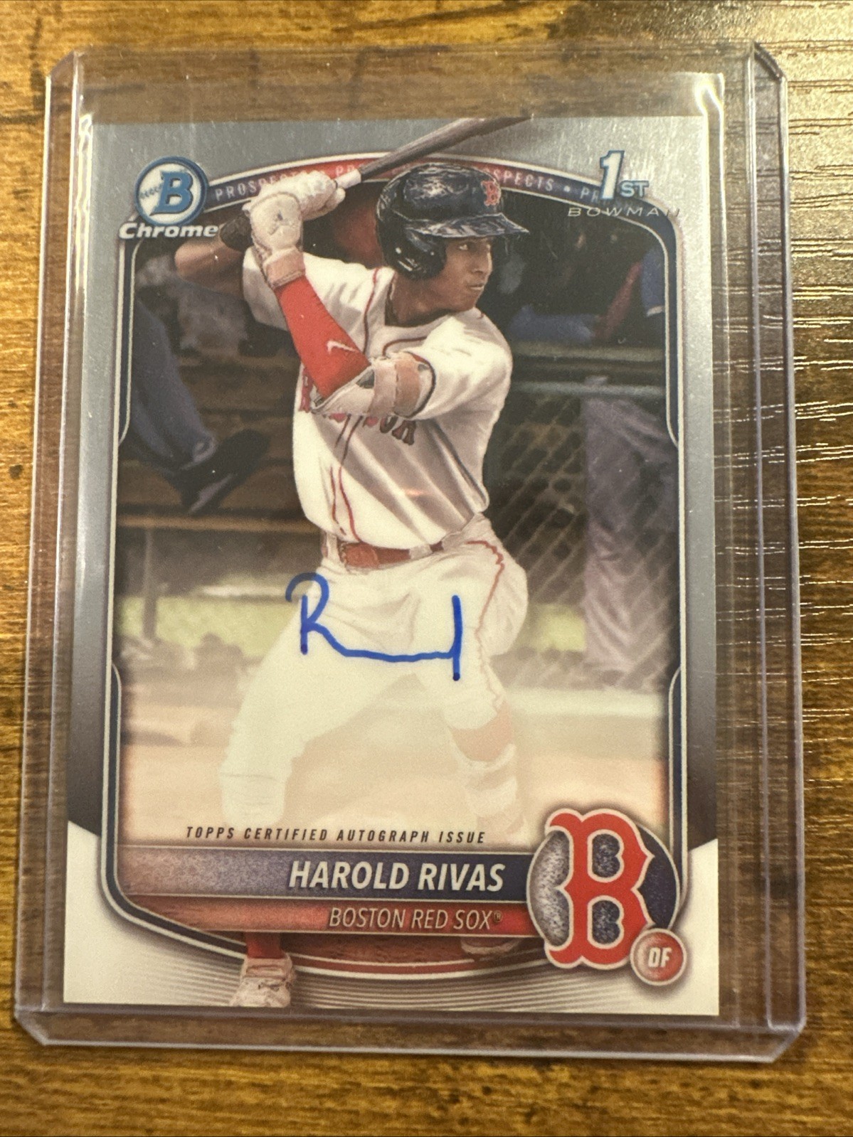 2025 Bowman Chrome Prospect Auto Harold Rivas CPA-HR