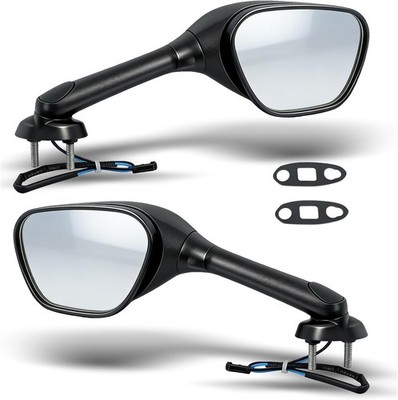 Waltyotur Rear View Mirrors Blinker für Suzuki GSXR 600/750/1000 2005-2015