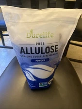 Allulose sweetener, 5 lb 100% Pure No Erythritol powdered Sugar Substitute, N...