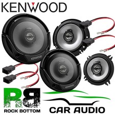 KENWOOD RENAULT CLIO MK3 2 Way 1000 W Car Front & Rear Door Speakers Connectors