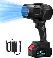 Cordless Leaf Blower Portable Dust Cleaner Handheld Blower 180000 RPM Compressed