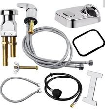 Salon Shampoo Bowl Faucet Vacuum Breaker Kit with Shampoo Bowl Hose and Sprayer