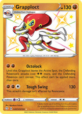 Grapploct SV073/SV122 Shiny Rare Shining Fates Shiny Vault Pokemon Near Mint