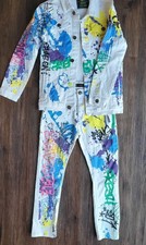 SACRED CROWN YOUNG UNISEX GRAFFITI JACKET PANTS SIZE S 8