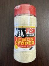 Condimento “crack” de pescado y pollo limón pimienta nuevo 8 oz