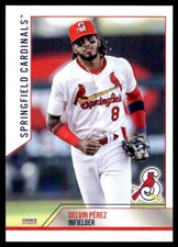 2022 Delvin Perez Choice Minor League Rookie  Springfield Cardinals