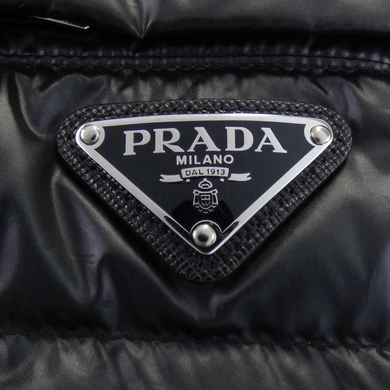 Authentic PRADA PRADA Triangle Logo Down Jacket S… - image 7