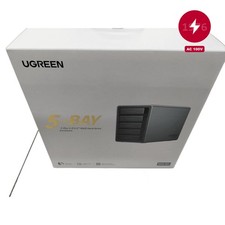 UGREEN 5-Bay RAID HDD Enclosure External USB Hard Drive Case Unopened New CM646