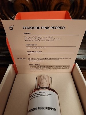 FOUGERE PINK PEPPER perfume mens fragrance 1.7oz 50ml for Guilty EDP parfum Doss
