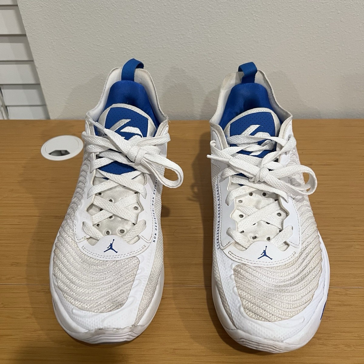Air Jordan Luka 1 DQ7689-114 White Blue Basketball Shoes Sneakers