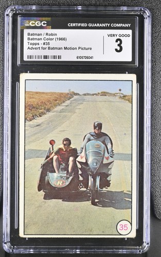1966 Topps Batman Bat Laffs #35 Batman and Robin — CGC 3