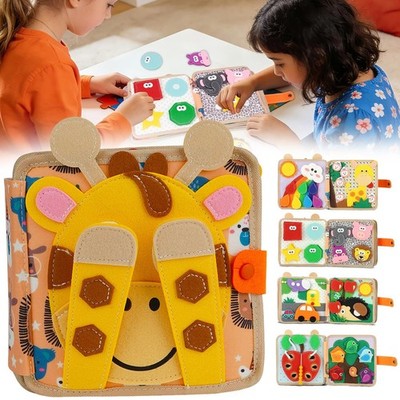 Busy Board, Montessori Spielzeug Für Ab 1 2 3 4 Jahre Kleinkinder Baby Activity
