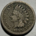 1859 Indian Head Cent — Circulated