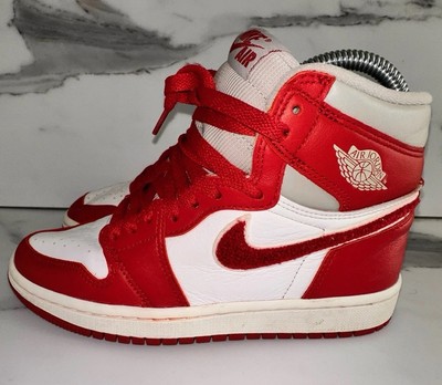Nike Air Jordan 1 Retro High OG Newstalgia Varsity Red Womens 5