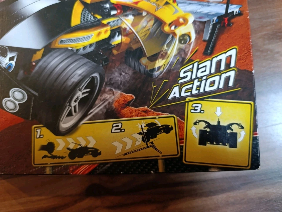 LEGO RACERS 8166 WING JUMPER 💯 BA OVP Technik Technic Auto Action Weihnachten - Bild 3 von 4