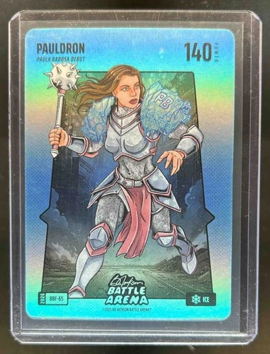 2026 Bo Jackson Battle Arena Pauldron Paula Badosa Ice Battlefoil #BBF-65
