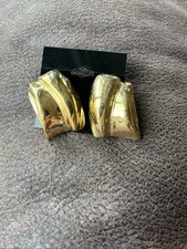Vintage Ciner Gold Tone Etruscan Dome Stateme...