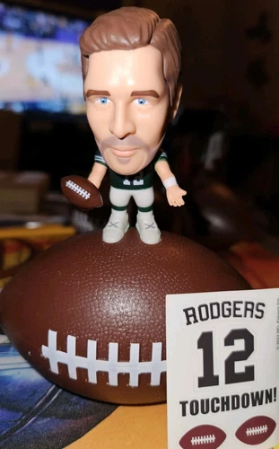 Smols NFL Series 2 Aaron Rodgers Figure,NEW-OPEN CAPSULE