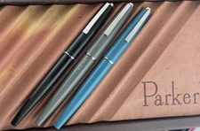 Parker Eversharp Big E Fountain Pen ~Like a 45 Choose Color~ 2 Left ~ No Black