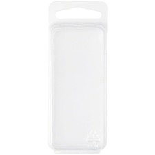Collecting Warehouse Clear Plastic Clamshell Container, 3.06" H x 1.25" W x 1" D