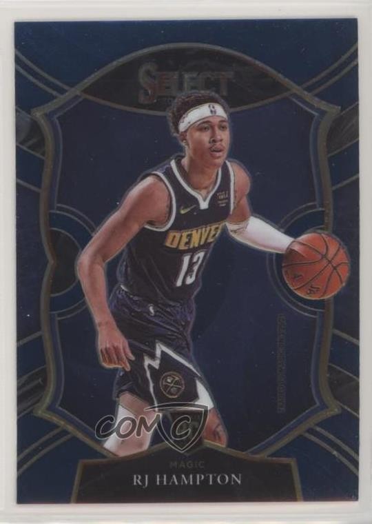 2020-21 Panini Select Concourse Retail Blue RJ Hampton #84 0o6v