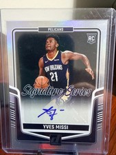 2024 Panini Donruss Signature Series Yves Missi #SS-YMP RC