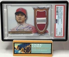 2024 Topps Dynasty Baseball- SHOHEI OHTANI #DAP-SO10-Worn Patch Auto-5/10- PSA 9