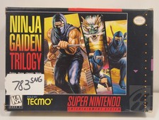 Ninja Gaiden Trilogy Super Nintendo SNES Authentic BOX ONLY