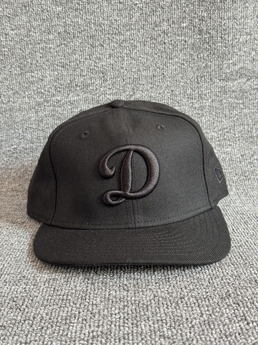New Era Detroit Tigers 9FIFTY Snapback Hat Blackout Script D Logo One Size