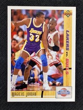 1991-92 Upper Deck #34 Magic vs. Jordan Classic Confrontation
