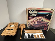 1985 G.I. Joe ARAH Mauler MBT Tank Complete w  Box WORKS Mint Smoke Cans Rope