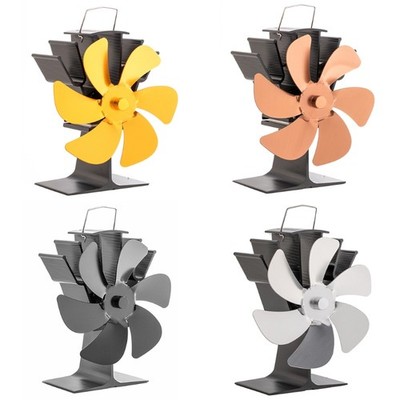 for Burner Fan 6-Blade Disperses Warm Air Through House Perfect for Large R