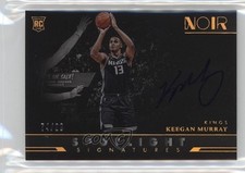 2022-23 Noir Spotlight Signatures Horizontal 74/99 Keegan Murray Rookie Auto RC